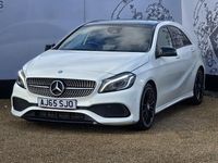 Used Mercedes A200 AMG Line Premium Plus 156 HP (114 kW) 2016 White Hatchback