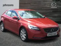 Used Volvo V40 Inscription 150 HP (110 kW) 2019 Red Hatchback