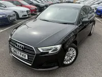 Używany Audi A3 Design 150 KM (110 kW) 2018 Czarny Sedan/Limuzyna
