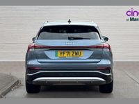 Used Audi Q4 e-tron S-Line 219 kW (299 HP) 2021 Blue SUV