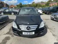 Used Mercedes B180 109 HP (80 kW) 2011 Black Hatchback