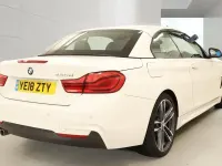 Used BMW 430 Cabriolet M Sport 2018 White Cabriolet