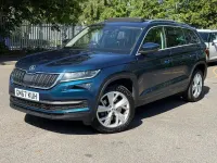 Used Skoda Kodiaq 190 HP (139 kW) 2017 Blue SUV