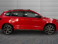 Used Skoda Karoq SportLine 150 HP (110 kW) 2021 Velvet red metallic SUV