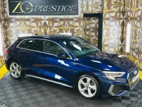 Used Audi A3 Sportback S-Line 150 HP (110 kW) 2021 Blue Hatchback