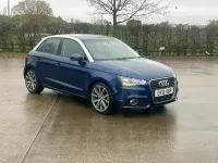 Used Audi A1 Sport 105 HP (77 kW) 2012 Blue Hatchback
