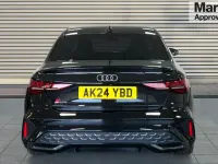 Begagnad Audi A3 S-Line 150 HK (110 kW) 2024 Svart Sedan