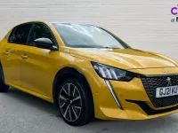 Used Peugeot 208 GTi 100 HP (73 kW) 2021 Yellow Hatchback
