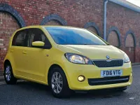 Used Skoda Citigo SE L 60 HP (44 kW) 2016 Yellow Hatchback