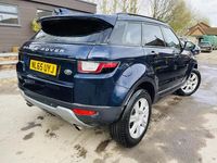 Used Land Rover Range Rover evoque SE 2015 Blue Estate