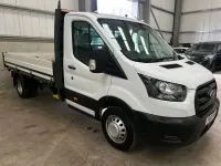 Used Ford Transit 130 HP (95 kW) 2019 White Cabriolet