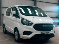 Used Ford Transit Custom 105 HP (77 kW) 2023 White Van