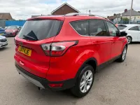 Used Ford Kuga Titanium 120 HP (88 kW) 2017 Red SUV