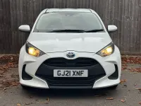 Used Toyota Yaris 2021 White Hatchback
