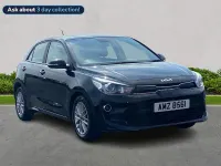Used Kia Rio 99 HP (72 kW) 2023 Black Hatchback