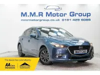 Used Mazda 3 118 HP (86 kW) 2017 Blue Hatchback