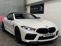 Used BMW M8 Competition Edition 625 HP (459 kW) 2019 White Cabriolet