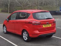 Used Ford B-MAX Zetec 90 HP (66 kW) 2013 Red MPV