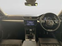 Used Skoda Superb SE Technology 150 HP (110 kW) 2020 Blue Estate