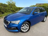 Used Skoda Scala SE Technology 2022 Blue Hatchback