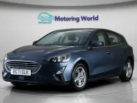 Used Ford Focus Zetec 2021 Blue Hatchback