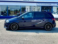 Used Mercedes B200 AMG Line Premium Plus 2017 Blue Hatchback