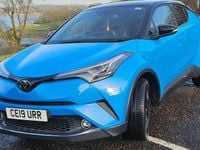 Used Toyota C-HR 116 HP (85 kW) 2019 Blue/black SUV