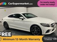 Used Mercedes C200 AMG line 184 HP (135 kW) 2019 White Coupe