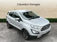 Used Ford Ecosport Zetec 125 HP (91 kW) 2018 Silver SUV
