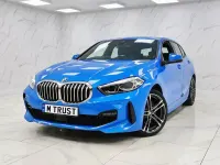 Used BMW 118 M Sport 136 HP (100 kW) 2022 Blue Hatchback