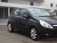 Used Vauxhall Corsa Design Edition 89 HP (65 kW) 2008 Black Hatchback