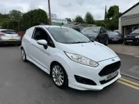 Used Ford Fiesta Sport 95 HP (69 kW) 2013 White Van
