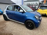 Used Smart ForFour Proxy 71 HP (52 kW) 2015 Blue Hatchback