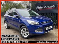 Used Ford Kuga Zetec 120 HP (88 kW) 2016 Blue SUV