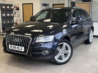 Used Audi Q5 S-line plus 190 HP (139 kW) 2014 Blue SUV
