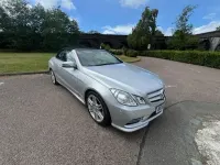 Used Mercedes E200 2012 Silver Cabriolet