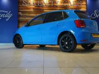 Used VW Polo SE 60 HP (44 kW) 2014 Blue Hatchback