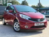 Used Nissan Note Acenta Premium 2015 Red Hatchback