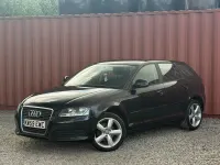 Used Audi A3 102 HP (75 kW) 2010 Black Hatchback
