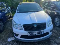 Used Skoda Octavia vRS 2012 White Estate