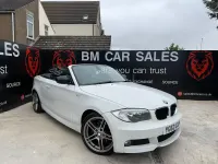 Used BMW 120 Cabriolet Sport Line 2013 White Cabriolet