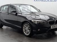 Used BMW 116 Sport Line 116 HP (85 kW) 2018 Black Hatchback