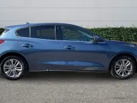 Used Ford Focus Titanium 125 HP (91 kW) 2023 Blue Hatchback
