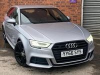 Used Audi A3 Sportback S-Line 2016 Silver Hatchback
