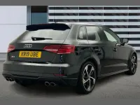 Used Audi S3 Sportback Black Edition 296 HP (217 kW) 2019 Black Hatchback