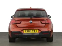 Used BMW 118 M Sport 2018 Orange Hatchback
