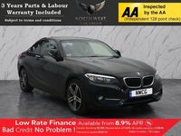 Used BMW 218 Sport Line 143 HP (105 kW) 2015 Black Coupe