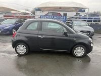 Used Fiat 500 Pop 69 HP (50 kW) 2016 Black Hatchback