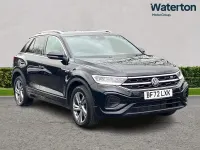 Used VW T-Roc R-line 150 HP (110 kW) 2022 Black SUV