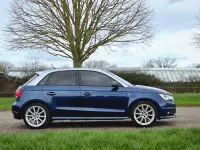 Used Audi A1 Sportback S-Line 2015 Blue Hatchback